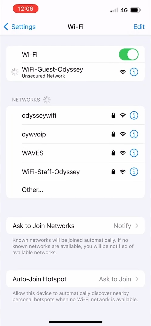 Wi-Fi network