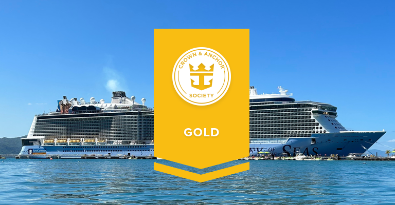 Royal Caribbean's Crown & Anchor - Gold tier (Updated)