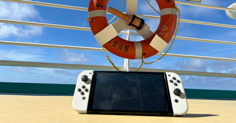 Can I connect a Nintendo Switch to the cruise ship wifi