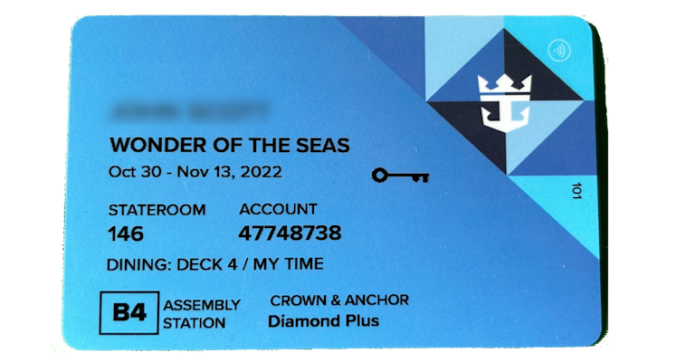 What is written on my Seapass card