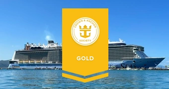 Royal Caribbean's Crown & Anchor - Gold tier