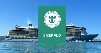 Royal Caribbean's Crown & Anchor - Emerald tier