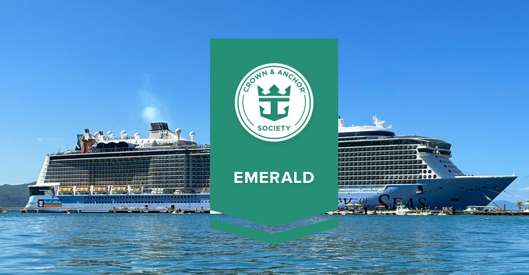 Royal Caribbean's Crown & Anchor - Emerald tier (Updated)